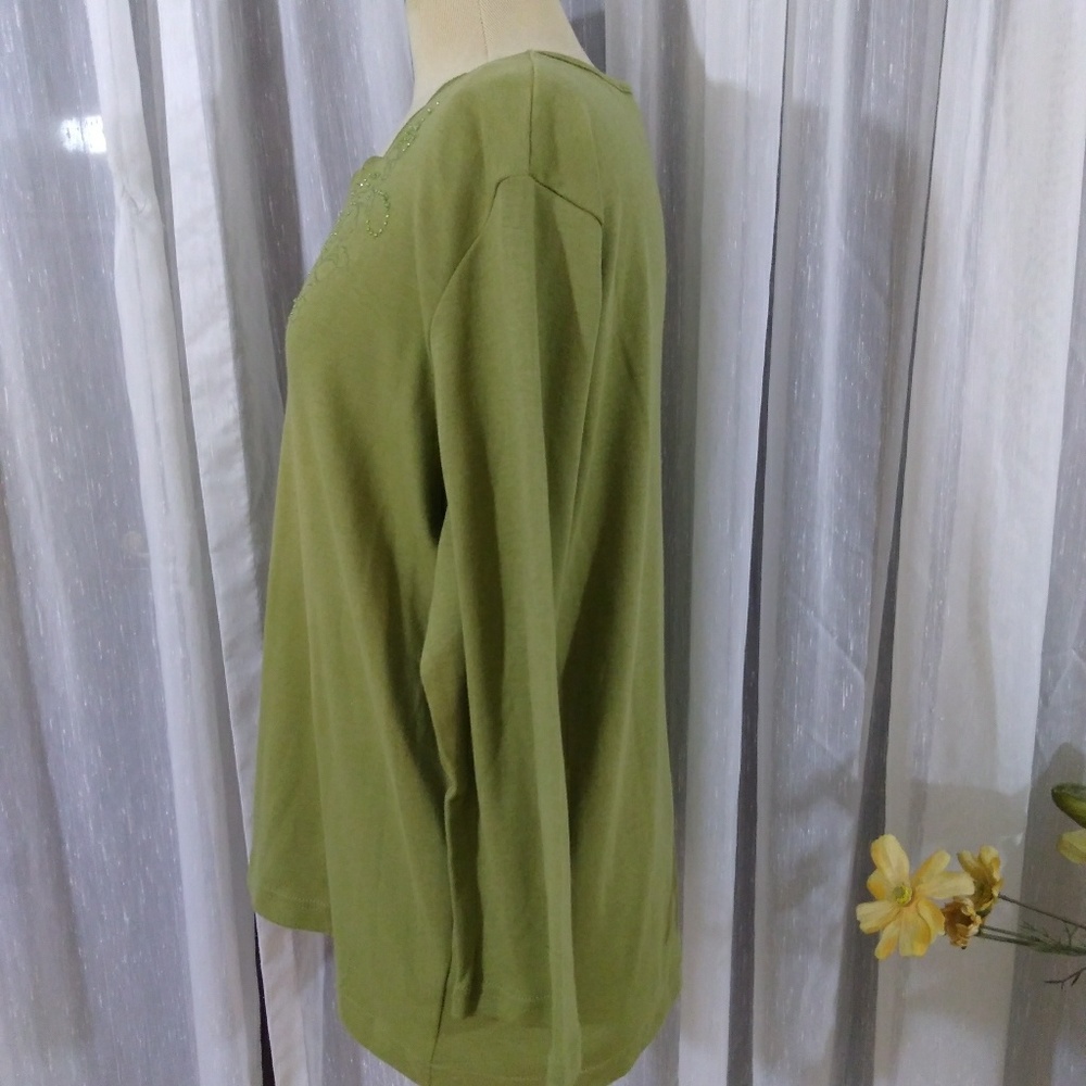 Classic elements size L 14 / 16 green top jewel - Picture 3 of 5